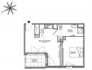  Appartement 40 m² Villeurbanne  2 pièces
