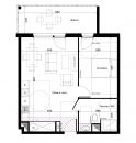 Publier  48 m²  Appartement 2 pièces