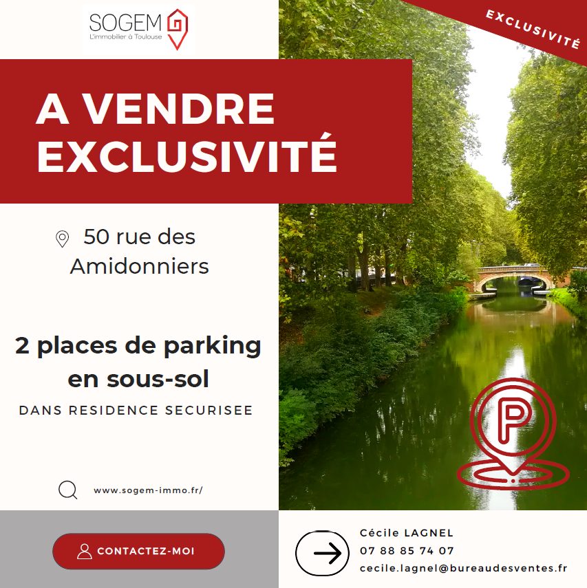 Vente Garage/Parking TOULOUSE 31000 Haute Garonne FRANCE