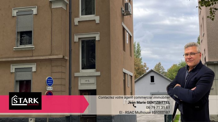 Immeuble à vendre, 250 m² - Mulhouse 68100