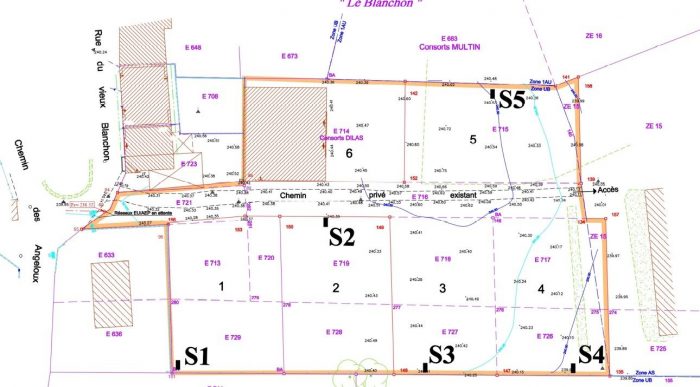 Terrain constructible à vendre, 858 m² - Pont-d'Ain 01160