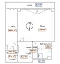 1 pièces Appartement Boulogne-Billancourt 92100 - Parchamp - Albert-Kahn  55 m²