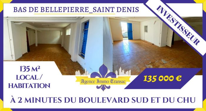 Appartement à vendre, 6 pièces - Saint-Denis 97400