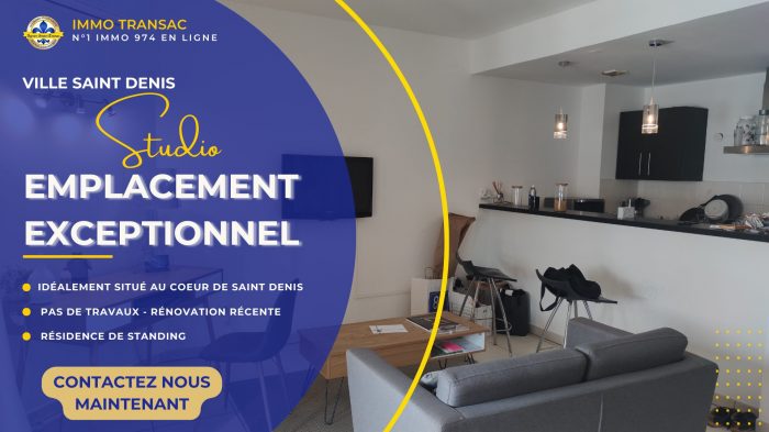 Photo Appartement à vendre Saint-Denis image 1/9