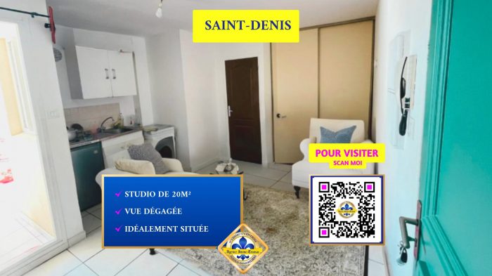 Studio à vendre, 1 pièce - Saint-Denis 97400