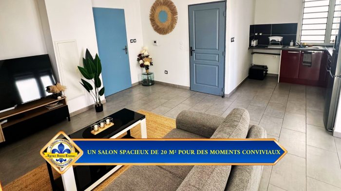 Appartement à vendre, 3 pièces - Saint-Denis 97400