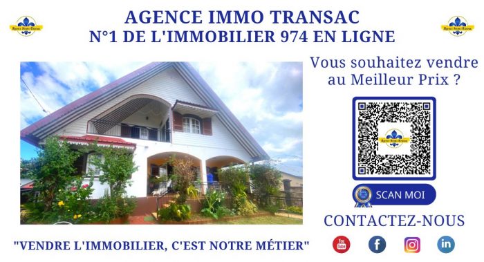 Villa à vendre, 7 pièces - Saint-André 97440