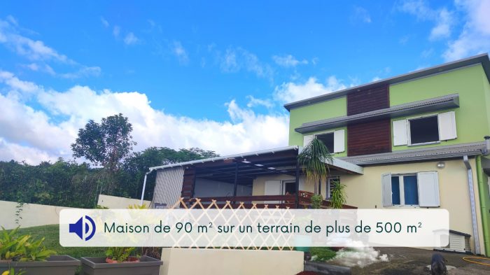 Villa à vendre, 4 pièces - Saint-Paul 97434