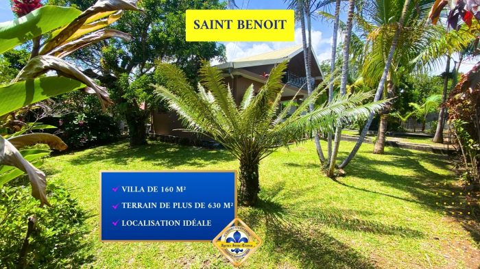 Villa à vendre, 5 pièces - Saint-Benoît 97437