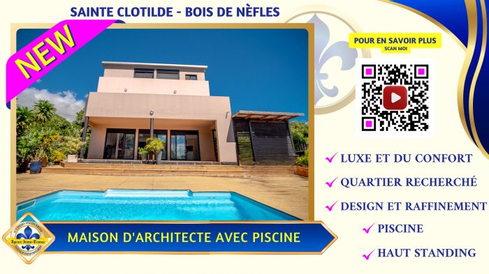 Villa à vendre, 4 pièces - Saint-Denis 97490