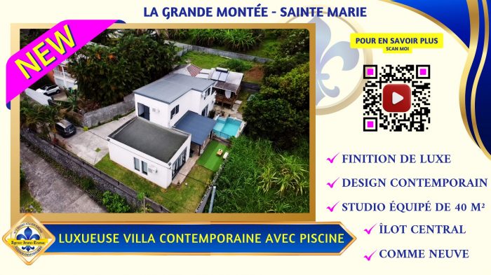 Villa à vendre, 5 pièces - Sainte-Marie 97438