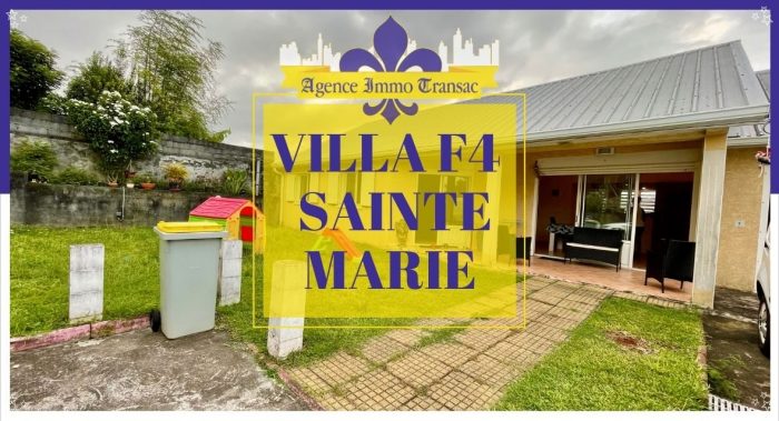 Villa à vendre, 4 pièces - Sainte-Marie 97438