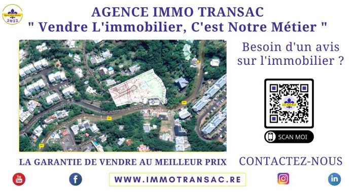 Terrain constructible à vendre, 2023 m² - Saint-Denis 97417