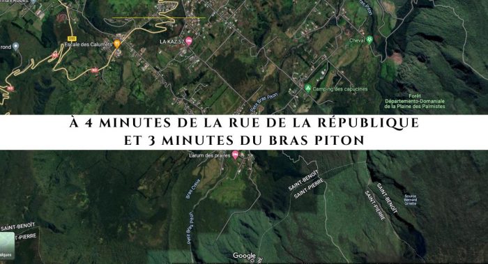 Terrain constructible à vendre, 705 m² - La Plaine-des-Palmistes 97431