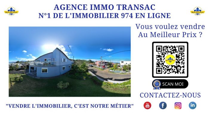 Terrain constructible à vendre, 521 m² - Saint-Benoît 97470