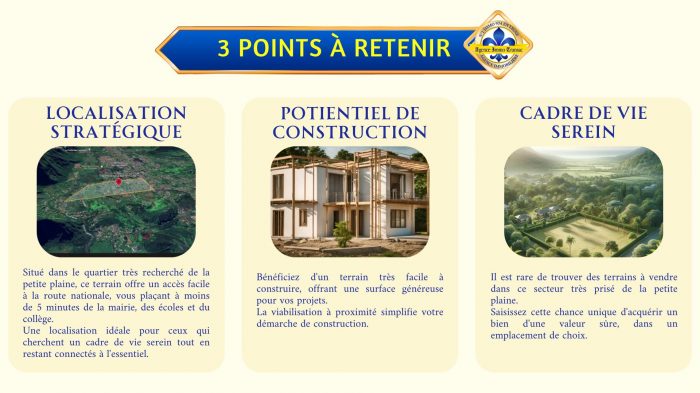Terrain constructible à vendre, 584 m² - La Plaine-des-Palmistes 97431