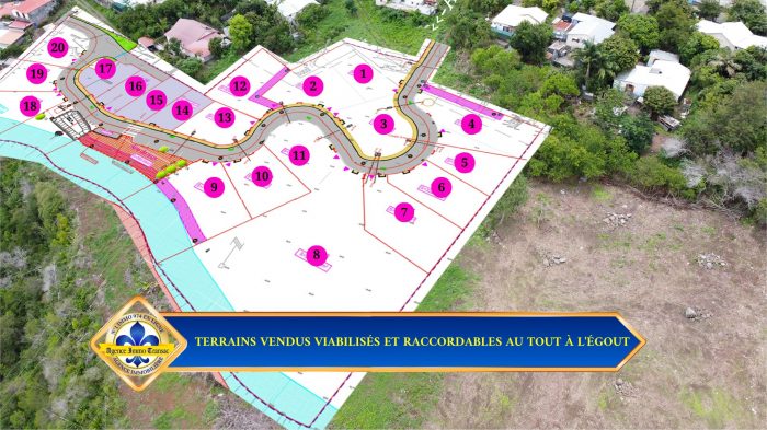 Terrain constructible à vendre, 205 m² - Saint-Paul 97460