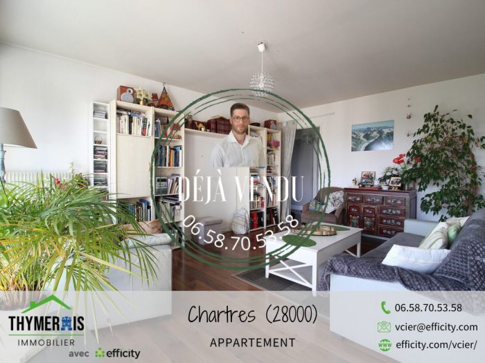 Appartement à vendre, 4 pièces - Chartres 28000