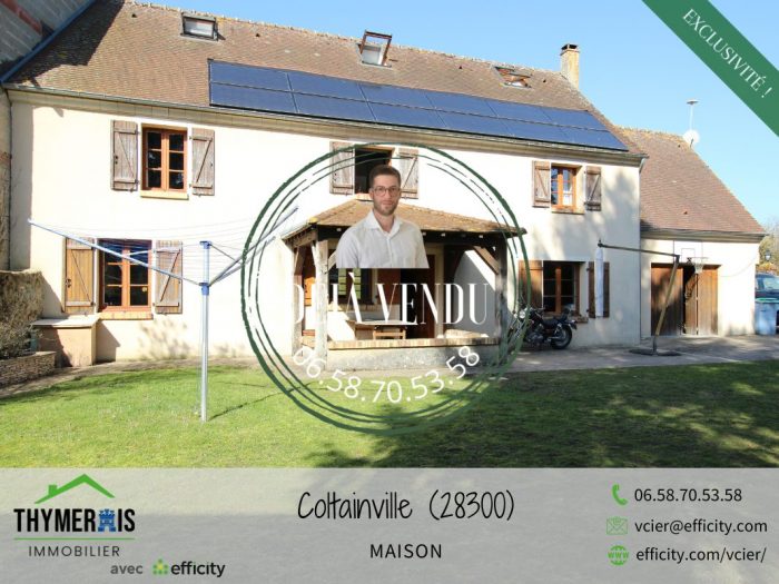 Maison ancienne à vendre, 8 pièces - Coltainville 28300