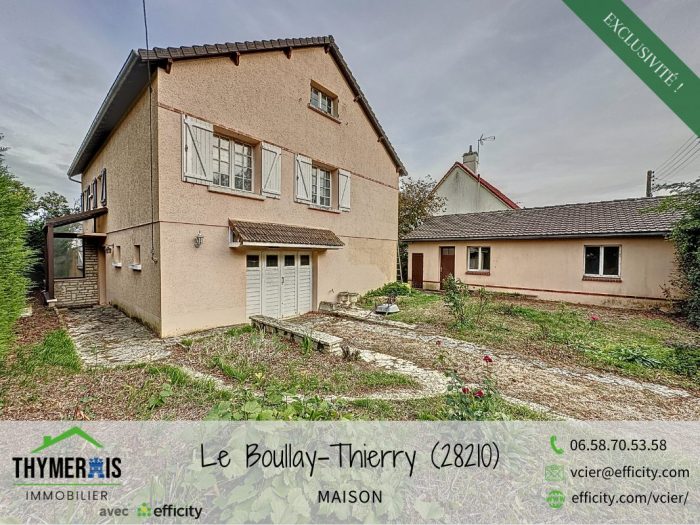 Maison individuelle à vendre, 6 pièces - Le Boullay-Thierry 28210