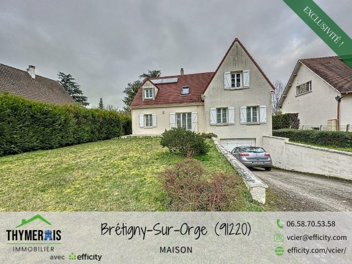 Maison individuelle à vendre, 7 pièces - Brétigny-sur-Orge 91220