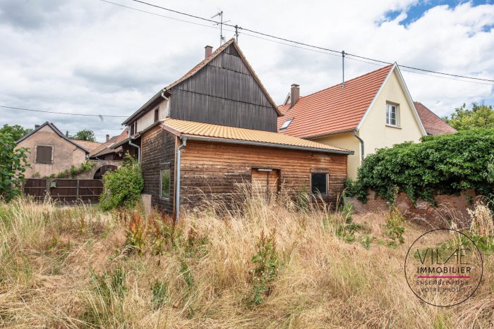 Maison ancienne à vendre, 4 pièces - Goxwiller 67210