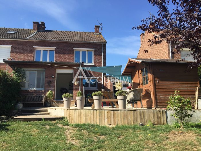 Maison mitoyenne 1 côté à vendre, 4 pièces - Courrières 62710