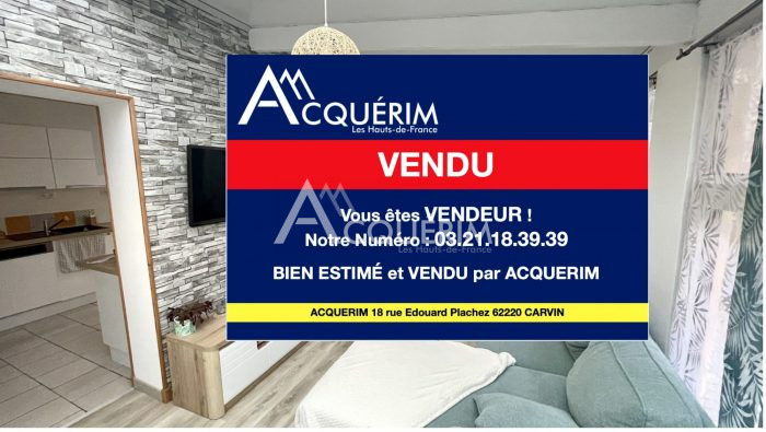 Villa à vendre, 4 pièces - Carvin 62220