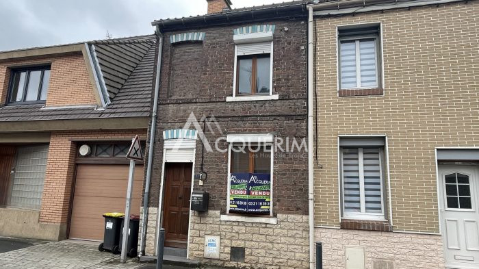 Maison mitoyenne 2 côtés à vendre, 4 pièces - Carvin 62220