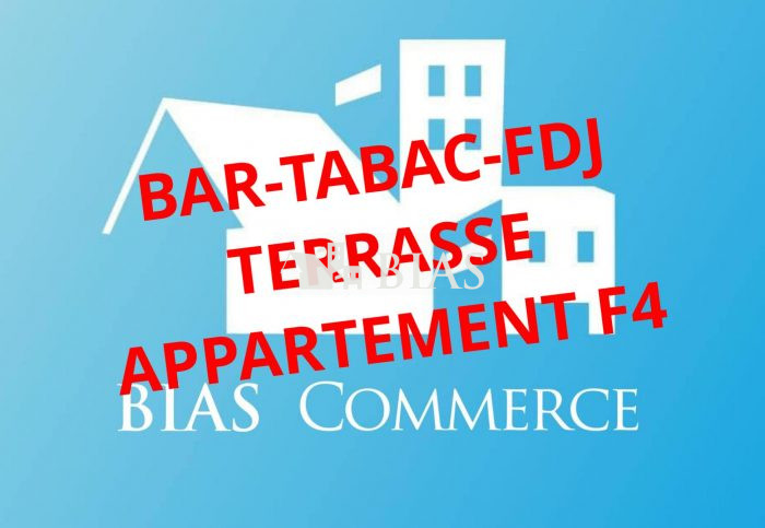 BAR-TABAC-FDJ avec Appartement secteur GISORS idéal pour 1 COUPLE