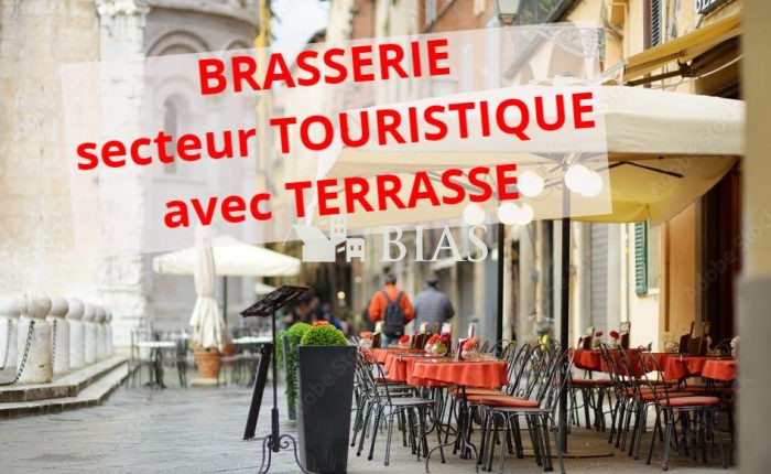 RESTAURANT-BRASSERIE avec TERRASSE SUD-LICENCE IV-Secteur Touristique.