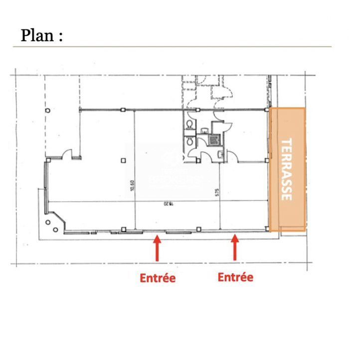 Local commercial à louer, 181 m² - Vitrolles 13127