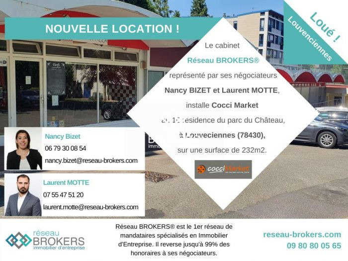 Boutique à louer, 232 m² - Louveciennes 78430