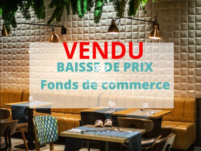 Restaurant, bar à vendre, 125 m² 50 places - Montpellier 34000