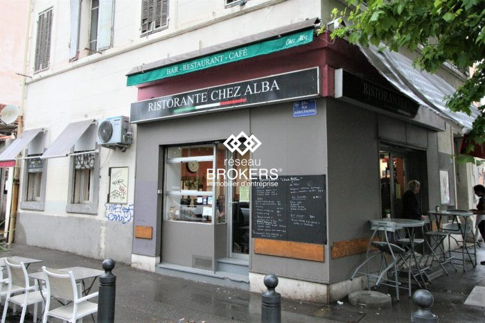 Restaurant, bar à vendre, 57 m² 30 places - Marseille 13005
