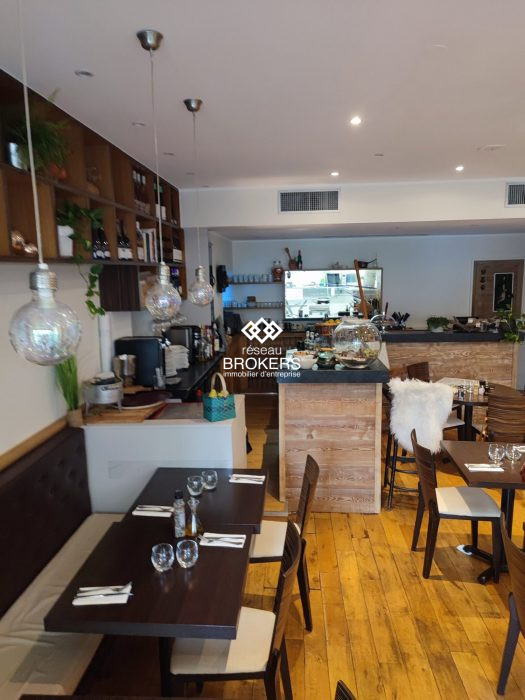Restaurant, bar à vendre, 110 m² 58 places - Nice 06000