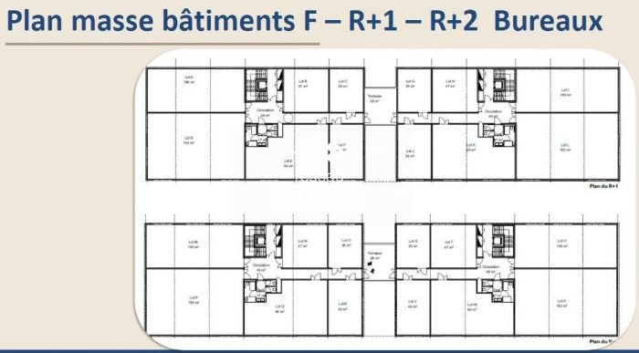 Bureau à vendre, 1900 m² - Chambéry 73000