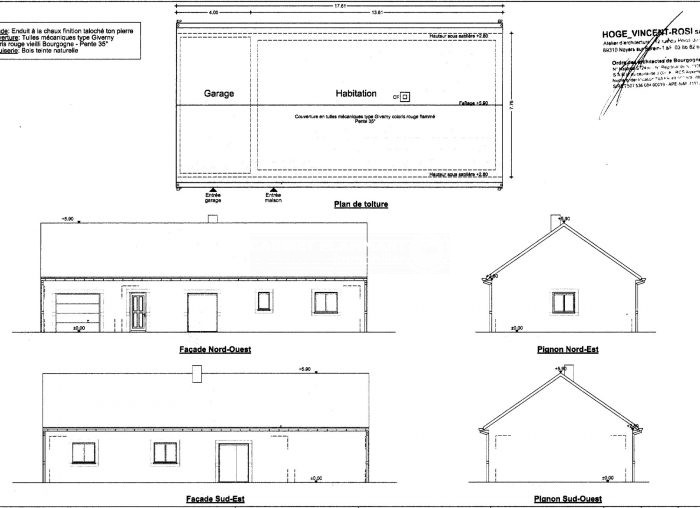 Maison plain-pied à vendre, 4 pièces - Semur-en-Auxois 21140