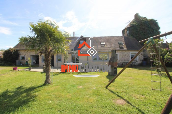 Maison de campagne à vendre, 8 pièces - Saint-Mars-d'Outillé 72220