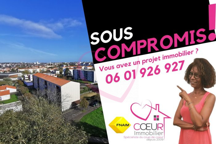 Appartement à vendre, 3 pièces - Cholet 49300