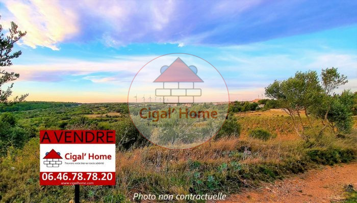 Terrain constructible à vendre, 1017 m² - La Palme 11480