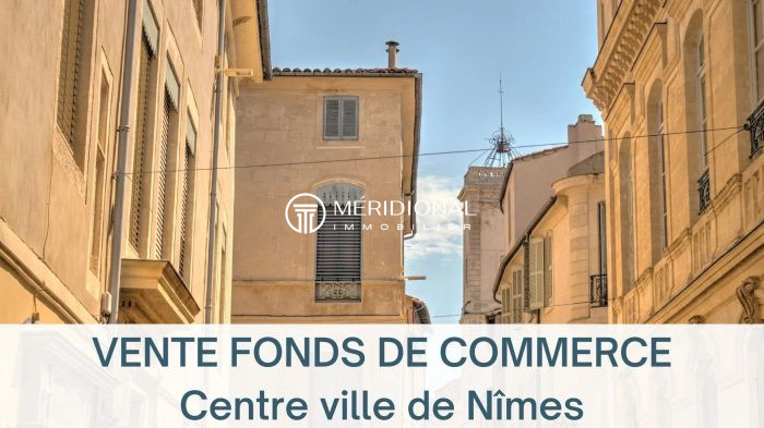 Fonds de commerce à vendre - Nîmes 30000