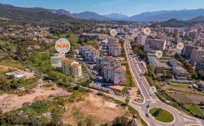 Appartement à vendre, 2 pièces - Ajaccio 20000