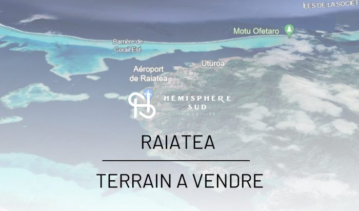 Terrain constructible à vendre, 3800 m² - Uturoa 98735