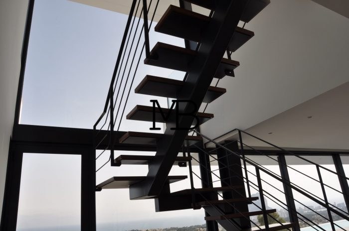 Photo Nouvelle villa moderne en construction de designer exclusive avec vue panoramique sur la mer Méditerranée à Racó de Galeno (Benissa), Costa Blanca. Avec 560 m² construits, ascenseur. image 21/41
