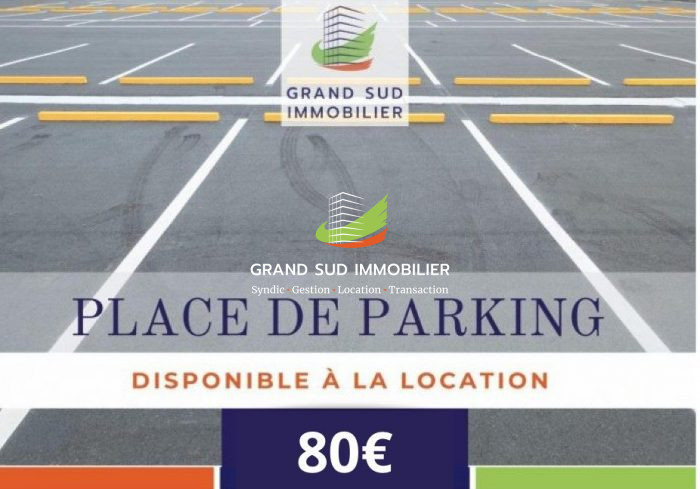 Place de parking en extérieur - Minimes 31200 : 80€ CC