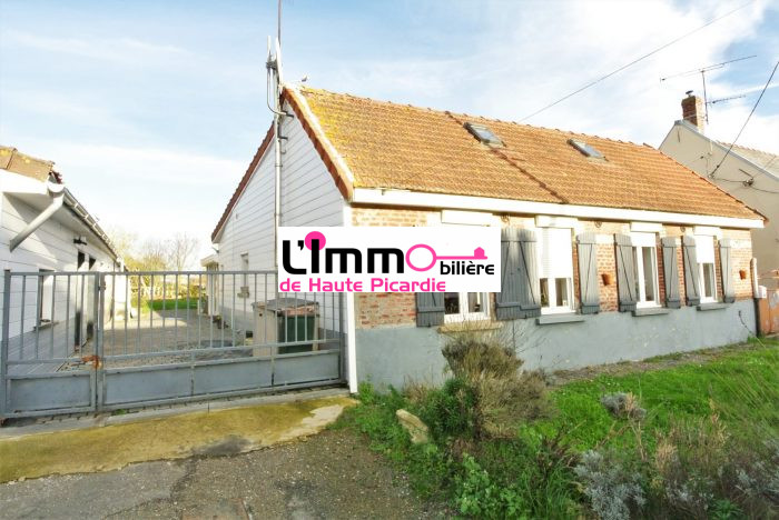 Maison mitoyenne 1 côté à vendre, 4 pièces - Harbonnières 80131