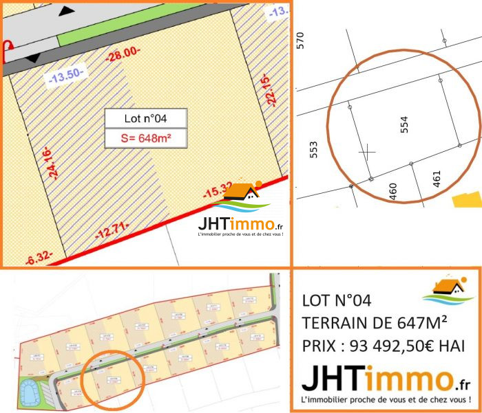 Terrain constructible à vendre, 06 a 48 ca - Phalsbourg 57370