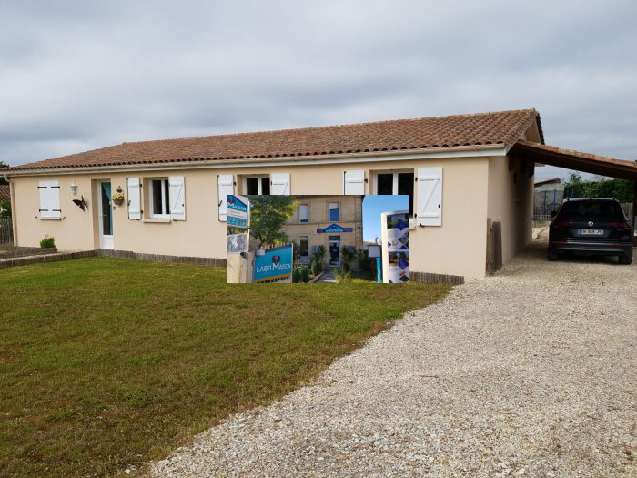 Maison contemporaine à vendre, 6 pièces - Brossac 16480