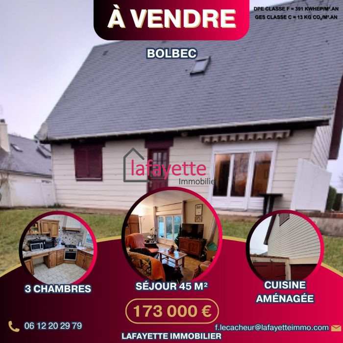 Vente Maison/Villa BOLBEC 76210 Seine Maritime FRANCE